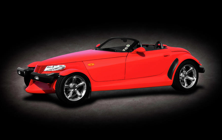 2000 Plymouth Prowler Roadster  -  2000plymouthprowlertexture185948 Photograph by Frank J Benz