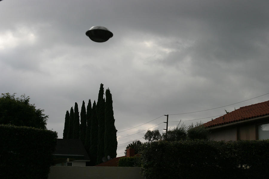 Alien Photograph - 2004 Real Ufo Evidence by Mike Ledray