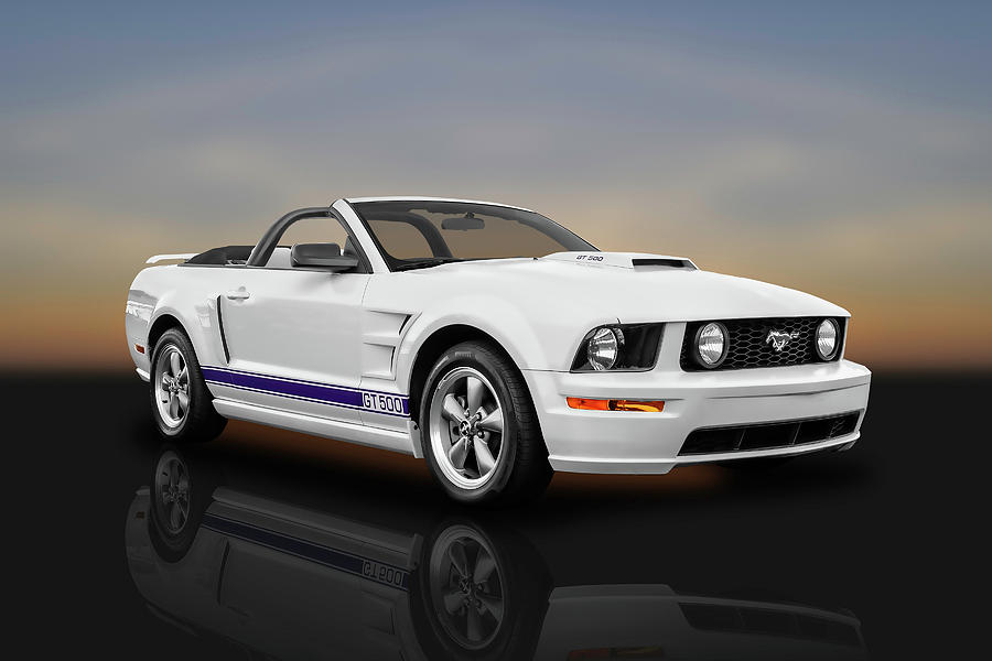 2006 Ford Mustang GT500 Convertible  -  2006FDMUSREFL8959 Photograph by Frank J Benz