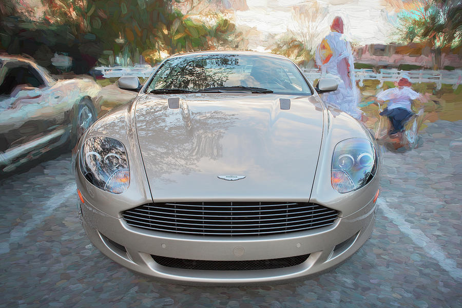 2007 Aston Martin DB9 Coupe Painted c306 Photograph by Rich Franco