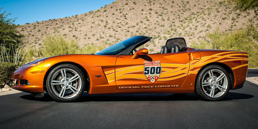 2007 Chevrolet Corvette Indy Pace Car 0003c2 Photograph By Jill Reger