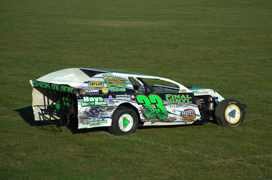 2008 Late Model Stock Car Photograph by Tim McCullough