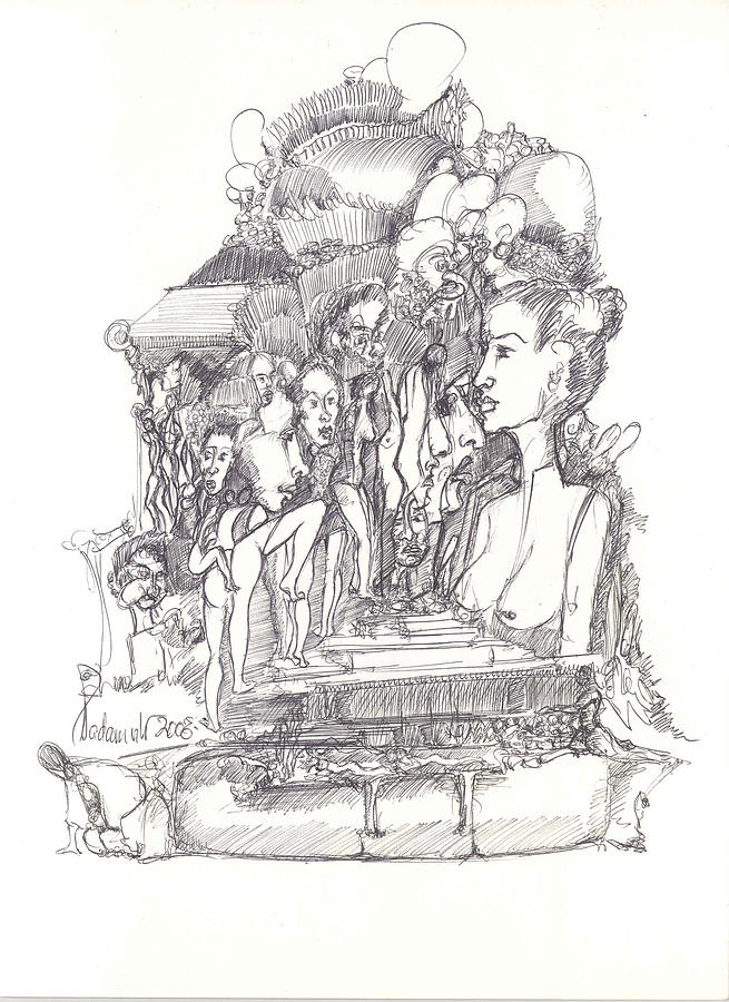 2009-10 Drawing by Padamvir Singh