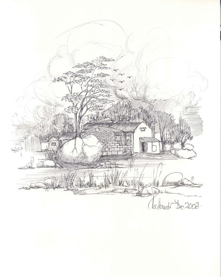 2009-11 Drawing by Padamvir Singh