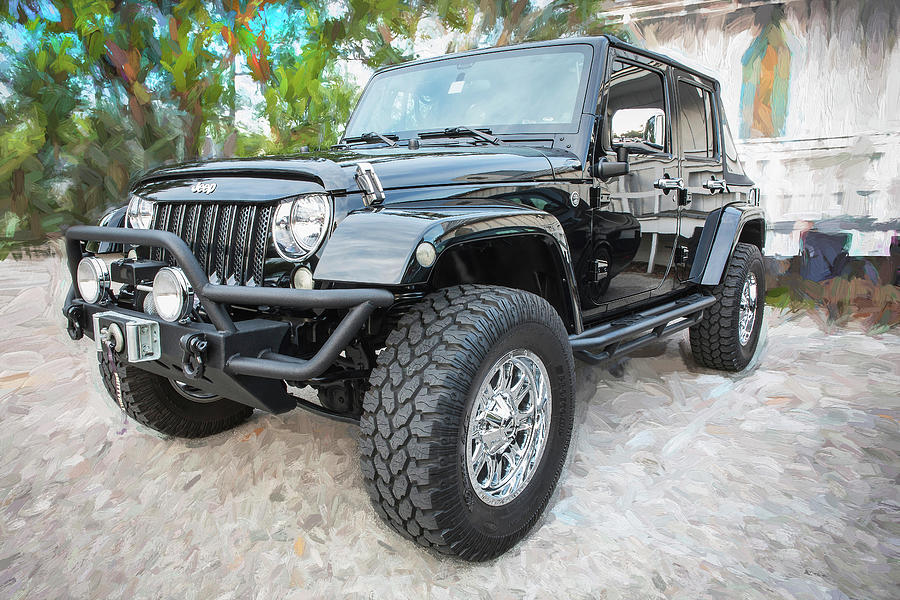 2012 Jeep Wrangler Sport 001 Photograph by Rich Franco