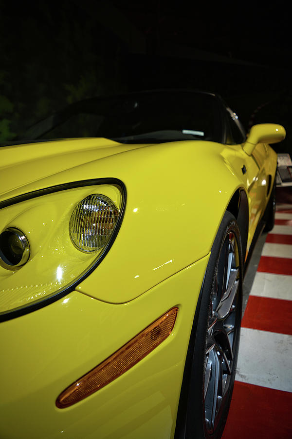 2012 Yellow Corvette Photograph by FineArtRoyal Joshua Mimbs