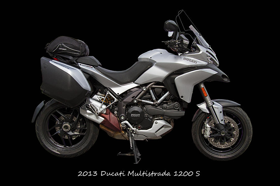 Motorcycle Photograph - 2013 Ducati Motorcycle by Nick Gray