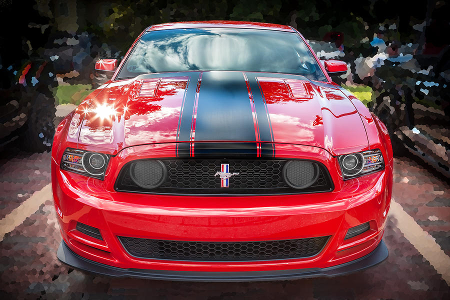 2013 Ford Boss 302 Mustang  Photograph by Rich Franco
