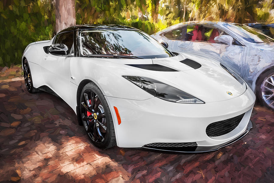 2014 Lotus Evora Coupe Painted  Photograph by Rich Franco