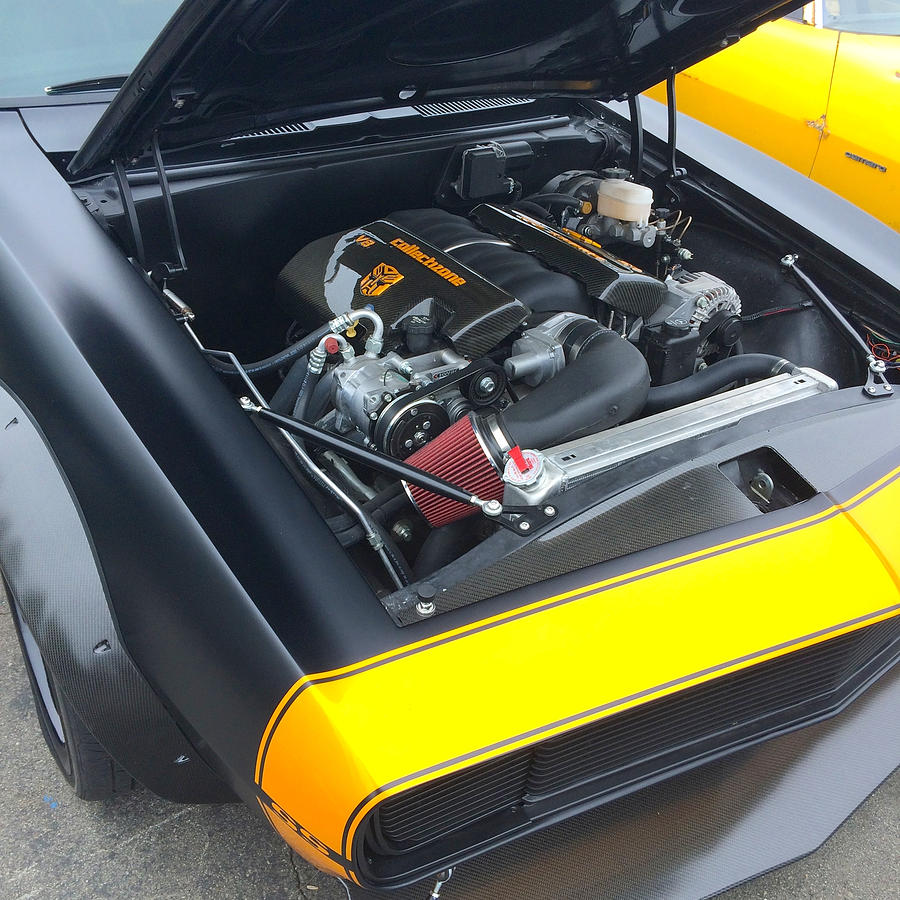 2014 Transformers 4 Bumblebee Camaro engine Photograph by ...