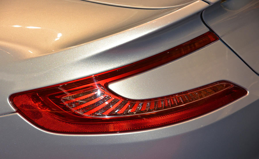 2015 Aston Martin Taillight Photograph by Mike Martin