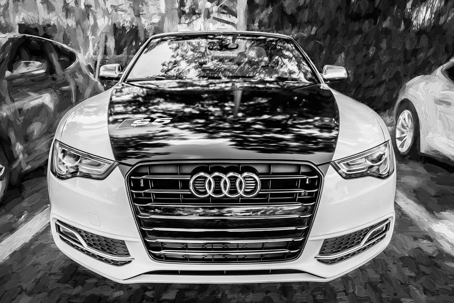 2015 Audi Quattro S5 Coupe Painted BW Photograph by Rich Franco - Fine ...