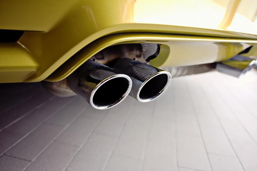 2015 BMW M4 Exhaust Photograph by Aaron Berg