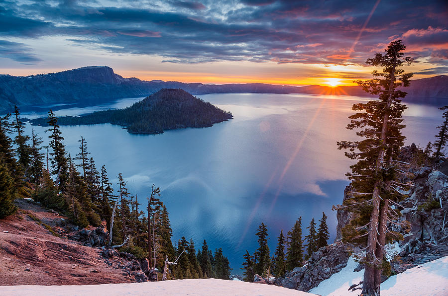 2015 Spring Sunrise from Discovery Point Photograph by Greg Nyquist