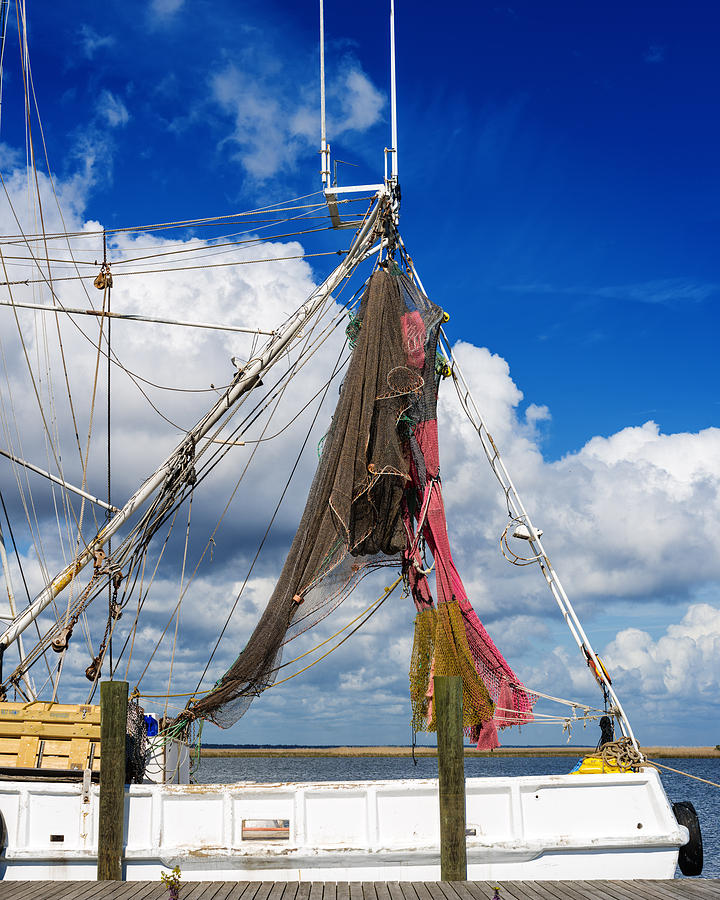 Boat Photograph - 201503140-035X Rigging Triangles 4x5 by Alan Tonnesen