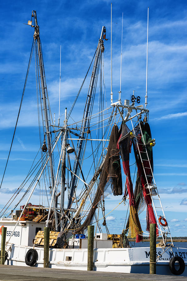 201503140-084 Fishing boat rigging 2x3 Photograph by Alan Tonnesen