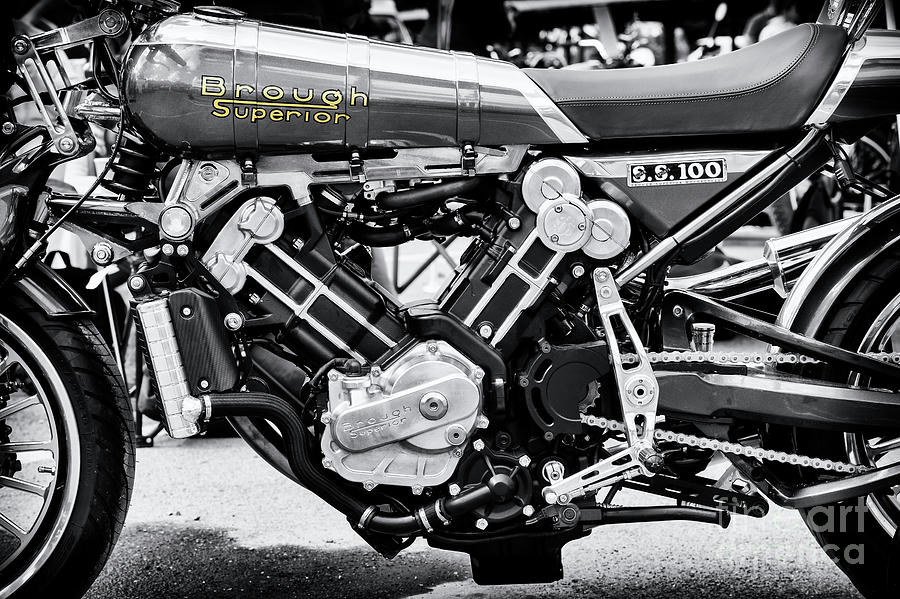 2016 Brough Superior SS100 Photograph by Tim Gainey