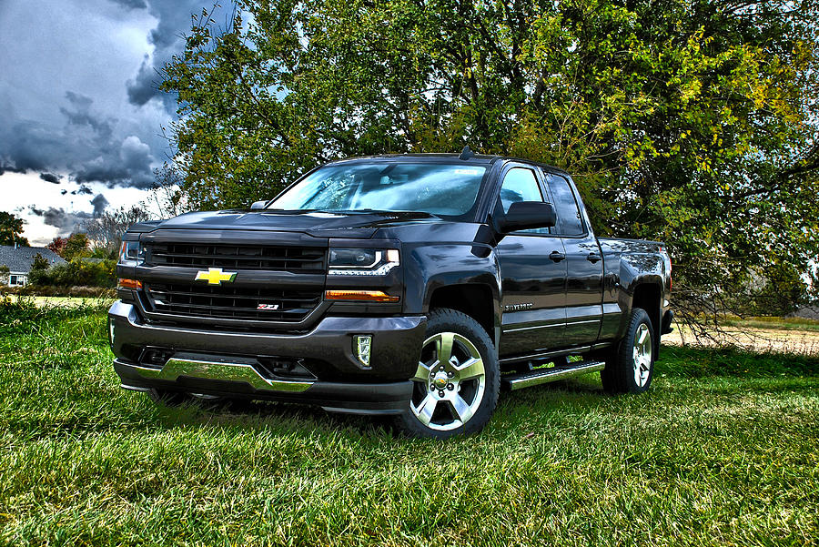 2016 Chevrolet Silverado Photograph By Adam Kushion