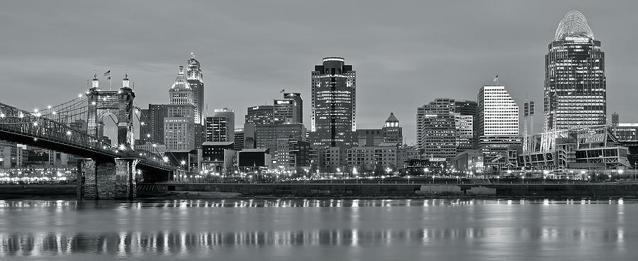 2016 Cincinnati Panorama Photograph by Frozen in Time Fine Art Photography