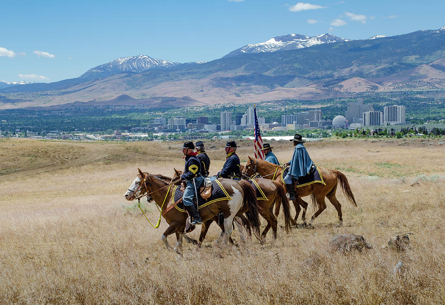 2016 Reno Cattle Drive 13 Photograph by Rick Mosher