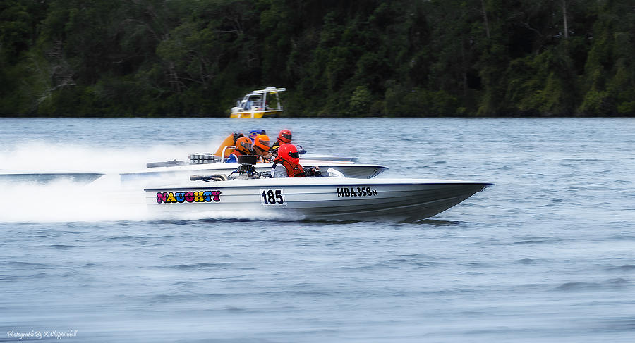 2016 Taree Race Boats 03 Photograph by Kevin Chippindall
