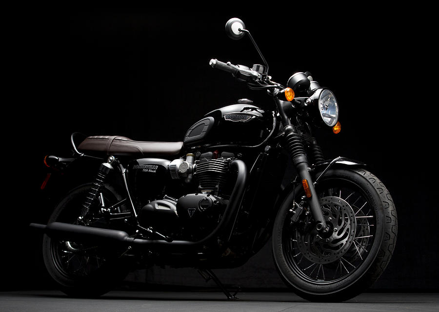 Triumph Photograph - 2016 Triumph Bonneville T120 by Keith May Triumph Photograph - 2016 Triumph Bonneville T120 by Keith May