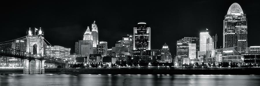 2017 Black Cinci Panoramic Photograph by Frozen in Time Fine Art Photography