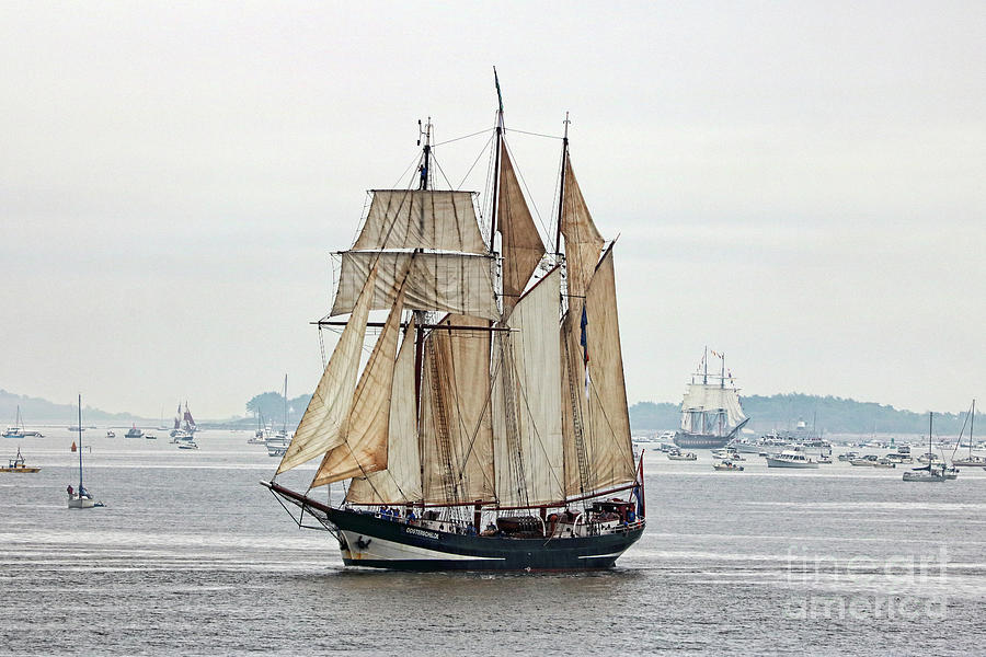 2017 Boston Tall Ship Oosterschelde Photograph By Jim Beckwith