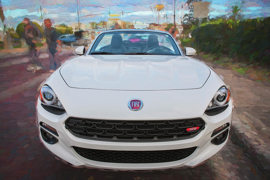 2017 Fiat 124 Spider c142 Photograph by Rich Franco