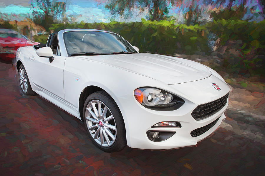 2017 Fiat 124 Spider c144 Photograph by Rich Franco