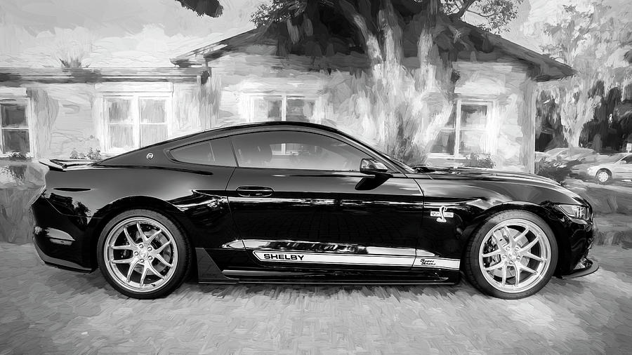  2017 Ford Shelby 50th Anniversary Mustang Super Snake Fotografía por Rich Franco - Fine Art America