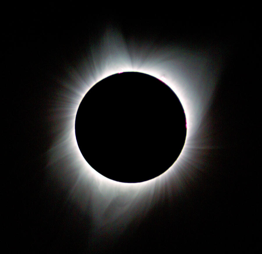 2017 Total Eclipse Of The Sun Photograph by Her Arts Desire