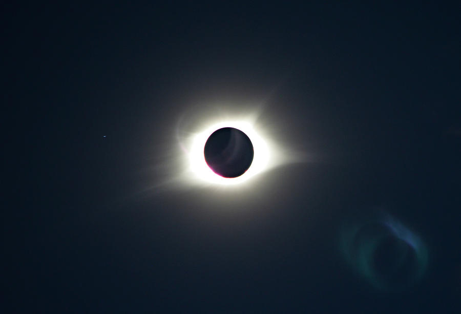 2017 Total Solar Eclipse Photograph by Ally White