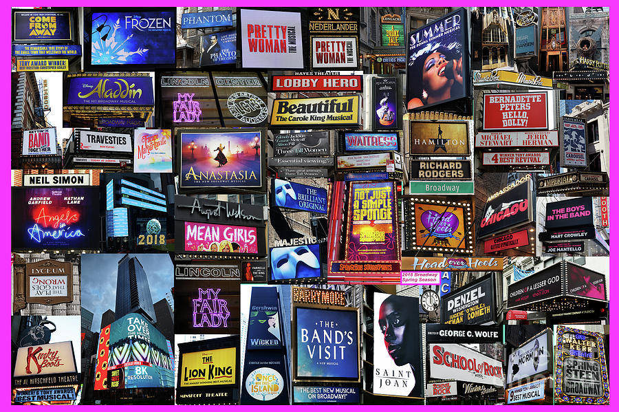 2018 Broadway Spring Collage Photograph by Steven Spak