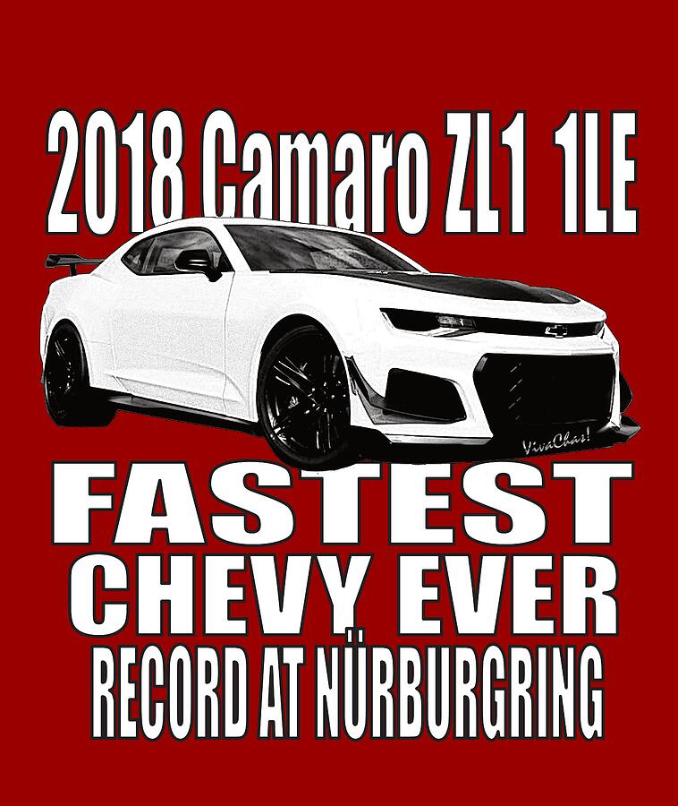 2018 Camaro ZL1 1LE Photograph by Chas Sinklier