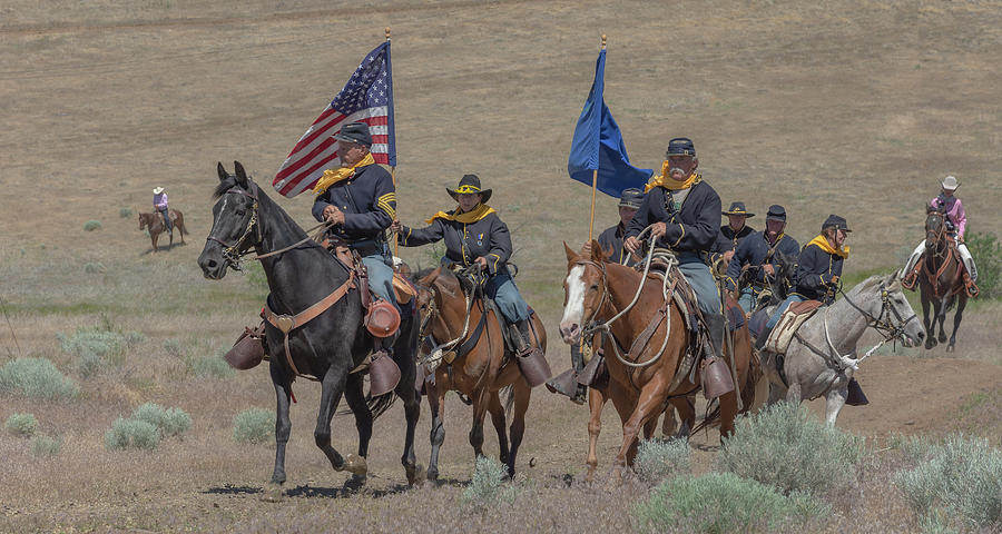2018 Reno Cattle Drive 1 Photograph by Rick Mosher