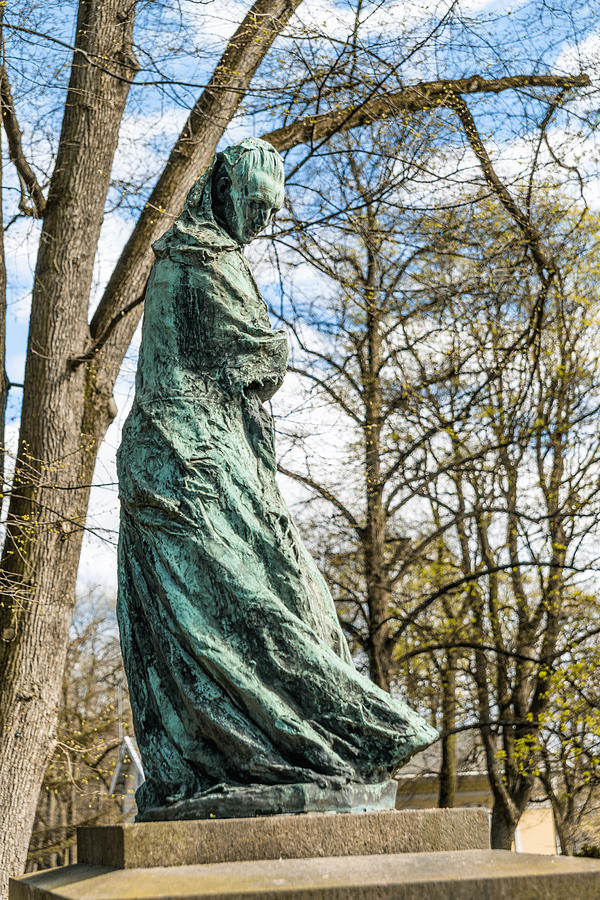 201805040-020 Camilla Collett Statue Photograph by Alan Tonnesen