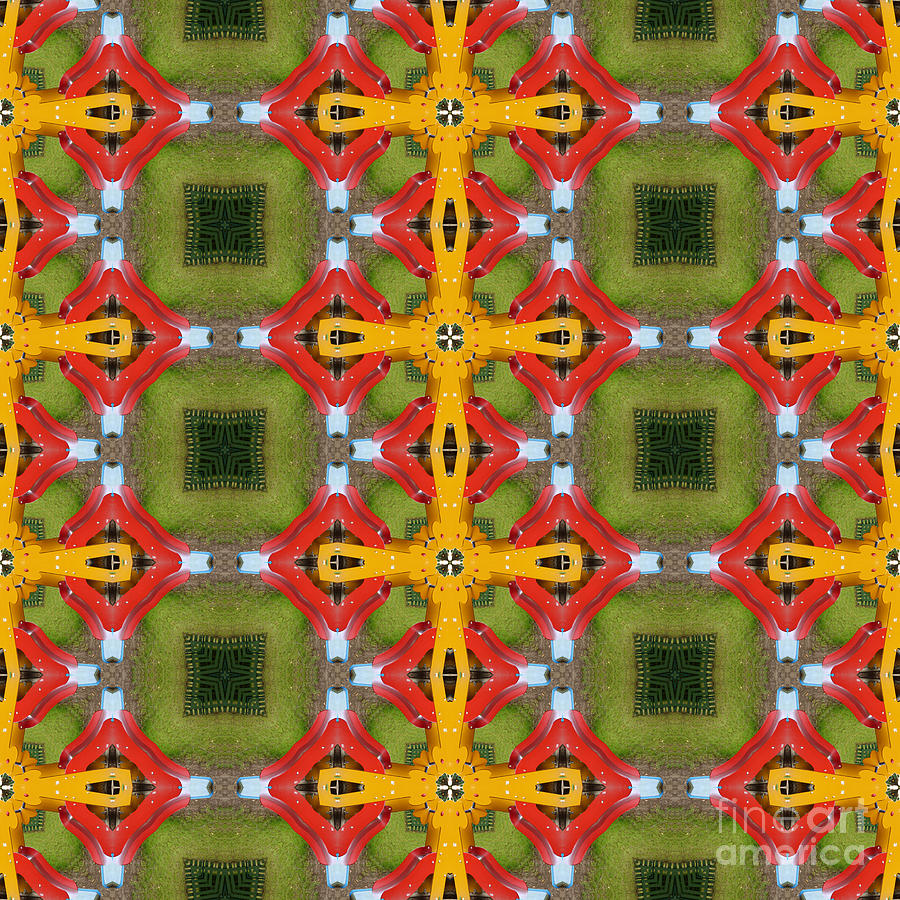 Kaleidoscopic Ornaments Digital Art