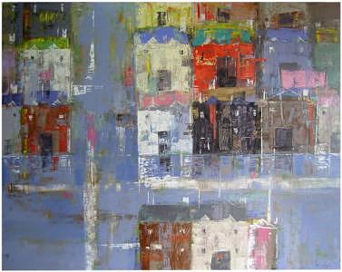 20.East Side Story 2006-A2 Painting by Andy Kim 20.East Side Story 2006-A2 Painting by Andy Kim