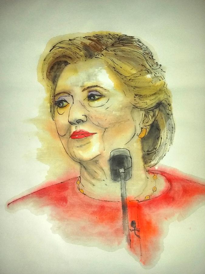 2016 Presidential campaign  album #21 Painting by Debbi Saccomanno Chan
