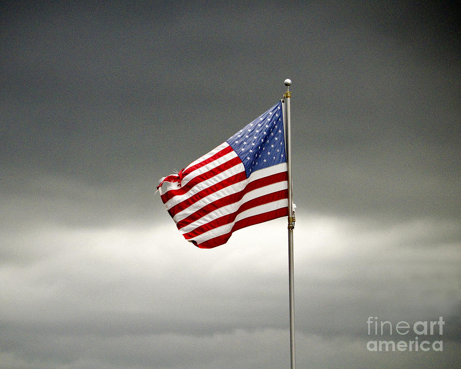 21- American Flag Photograph by Joseph Keane