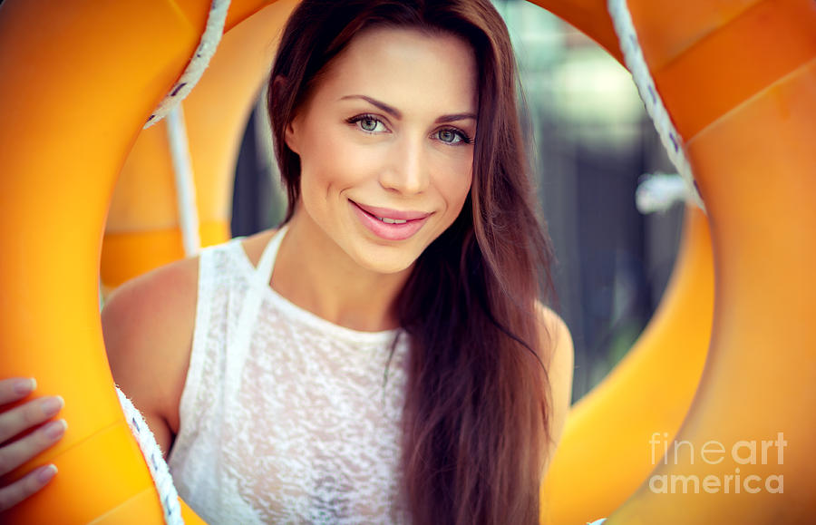 Beautiful Woman Portrait Photograph By Anna Om Fine Art America