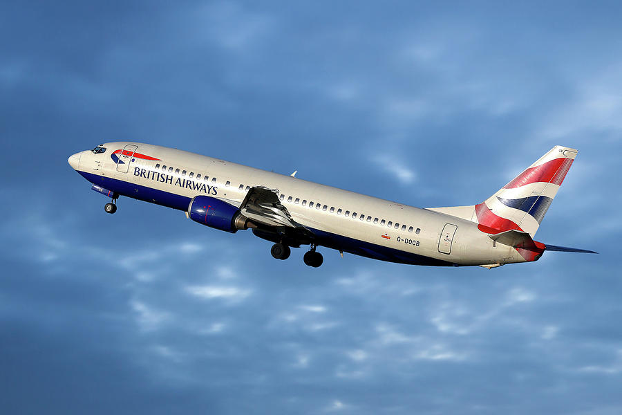 British Airways Boeing 737-400 Photograph by Smart Aviation