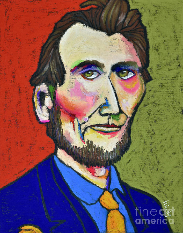 21st Century Lincoln Painting by David Hinds