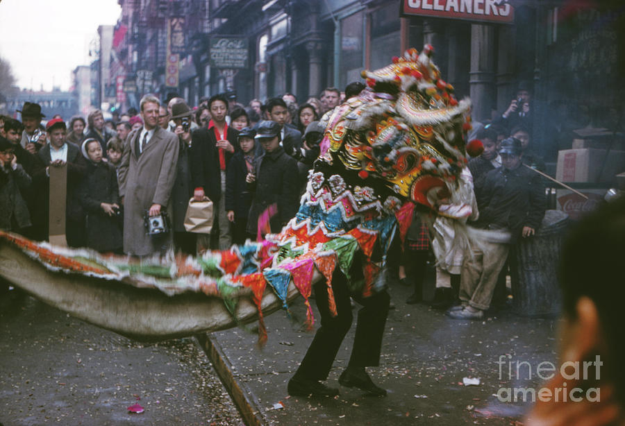 Chinese New Year 1963 Photograph