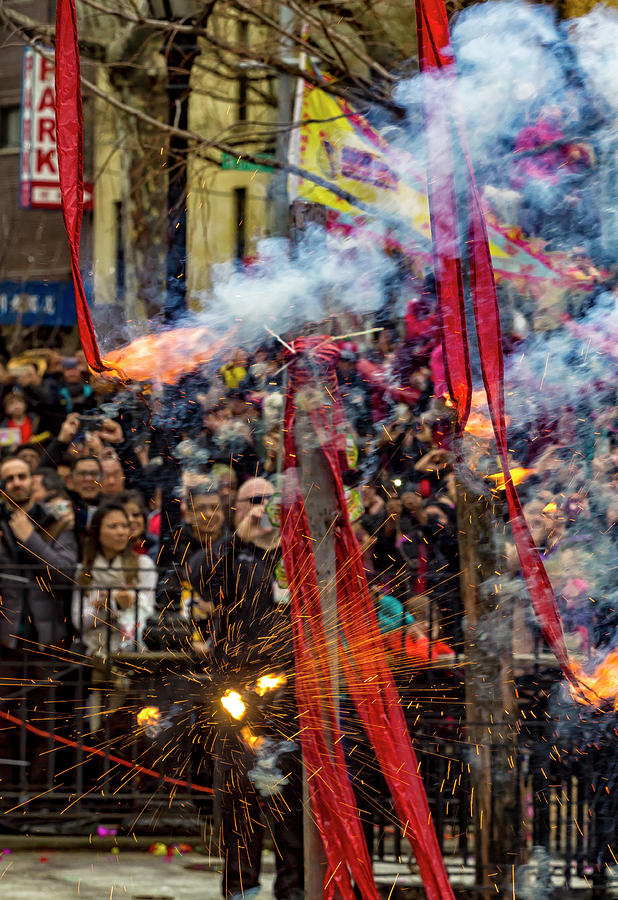 Chinese New Year 2018 Celebration NYC #21 Photograph by Robert Ullmann
