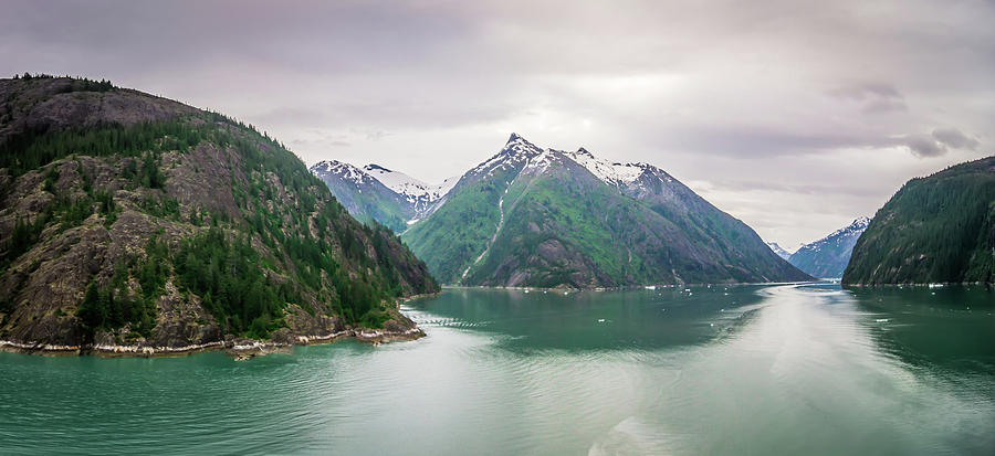 Glacier And Mountains Landscapes In Wild And Beautiful Alaska #21 Photograph by Alex Grichenko