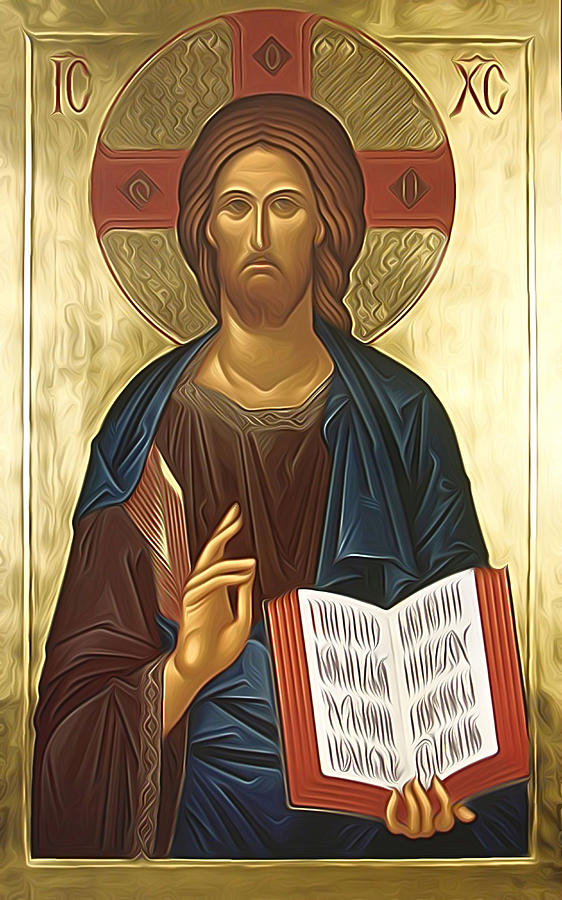 Jesus Christ Catholic Art Digital Art by Carol Jackson | Pixels