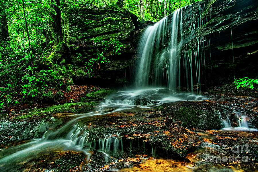 West Virginia Waterfall #13 Photograph by Thomas R Fletcher