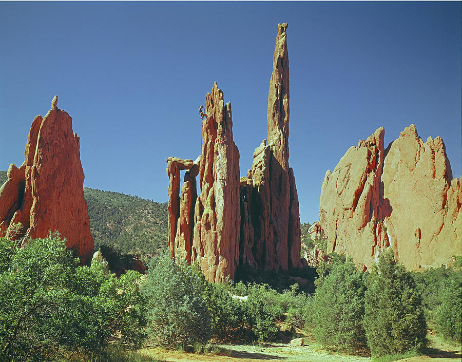 210806-H Spires in Garden of the Gods Photograph by Ed Cooper Photography